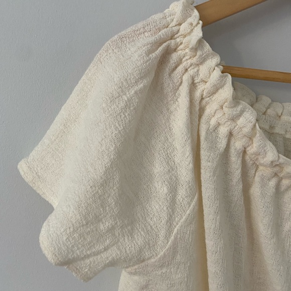 Madewell women’s size medium peasant blouse - Picture 4 of 7